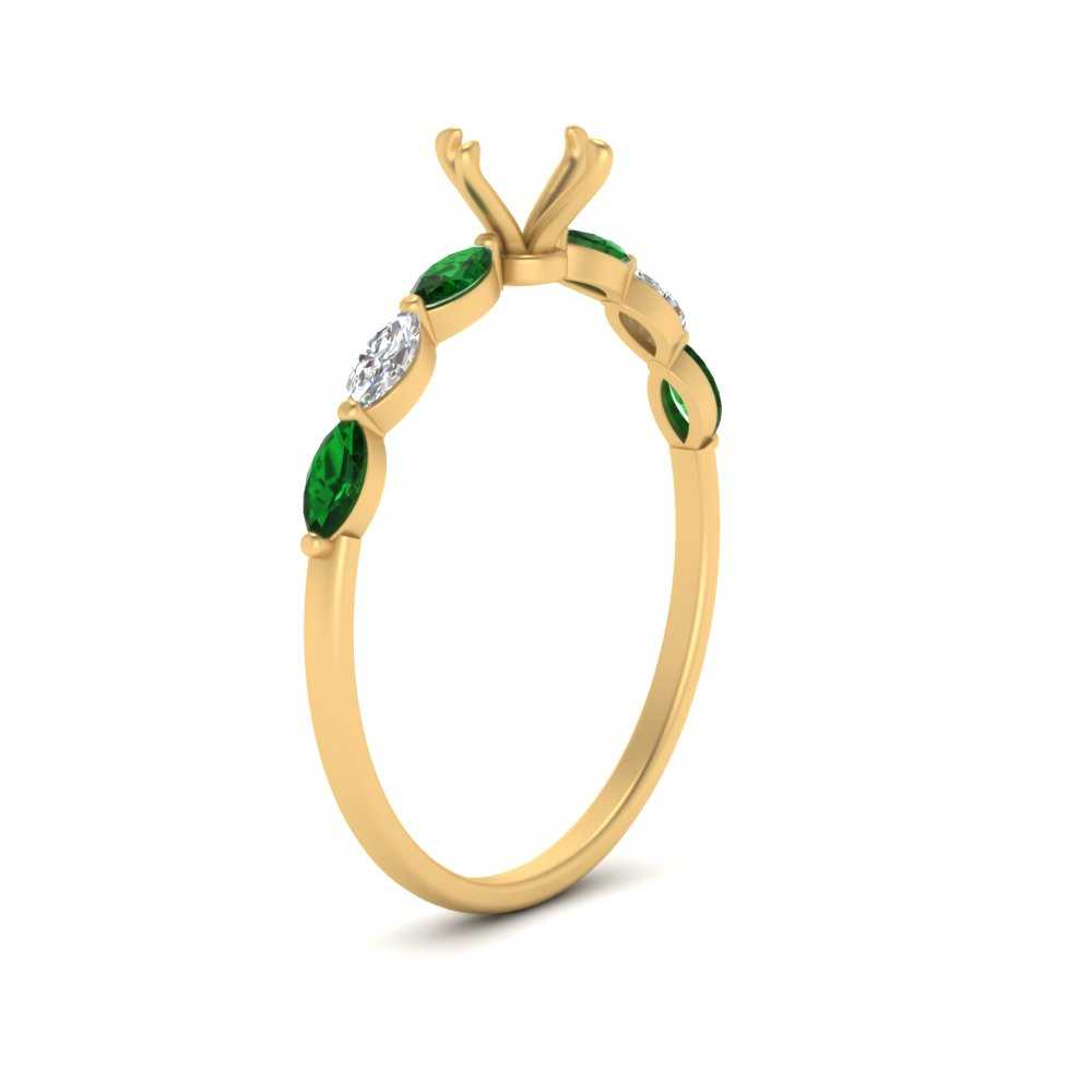 petite-marquise-emerald-semi-mount-engagement-ring-in-FD-9939SMRGEMGR-NL-YG