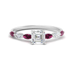 Load image into Gallery viewer, petite-marquise-pink-sapphire-asscher-cut-engagement-ring-in-FD9939ASRGSADRPI-NL-WG