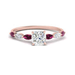 Load image into Gallery viewer, petite-marquise-pink-sapphire-cushion-cut-engagement-ring-in-FD9939CURGSADRPI-NL-RG