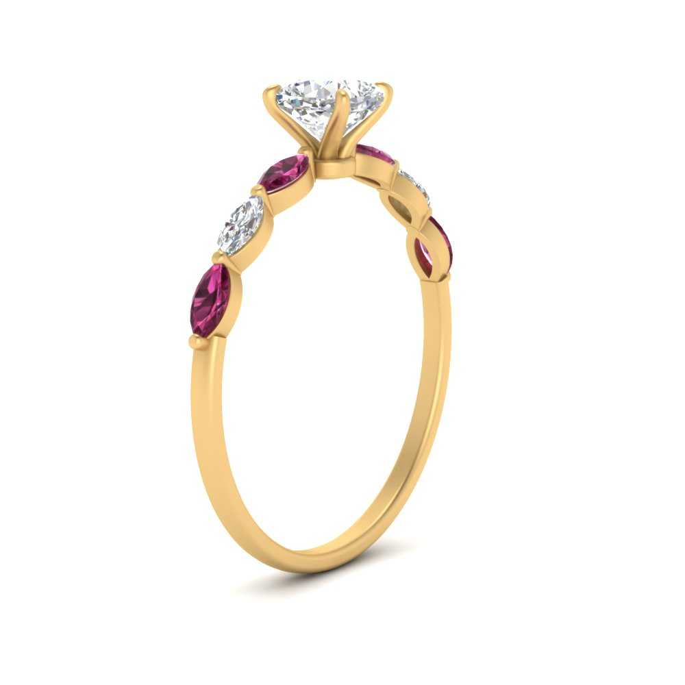 petite-marquise-pink-sapphire-cushion-cut-engagement-ring-in-FD9939CURGSADRPI-NL-YG
