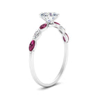 Load image into Gallery viewer, petite-marquise-pink-sapphire-heart-shaped-engagement-ring-in-FD9939HTRGSADRPI-NL-WG
