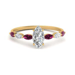 Load image into Gallery viewer, petite-marquise-pink-sapphire-marquise-cut-engagement-ring-in-FD9939MQRGSADRPI-NL-YG