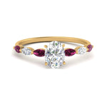 Load image into Gallery viewer, petite-marquise-pink-sapphire-oval-shaped-engagement-ring-in-FD-9939OVRGSADRPI-NL-YG