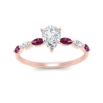 Load image into Gallery viewer, petite-marquise-pink-sapphire-pear-shaped-engagement-ring-in-FD9939PERGSADRPI-NL-RG