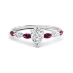 Load image into Gallery viewer, petite-marquise-pink-sapphire-pear-shaped-engagement-ring-in-FD9939PERGSADRPI-NL-WG