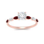 Load image into Gallery viewer, petite-marquise-ruby-cushion-cut-engagement-ring-in-FD9939CURGRUDR-NL-RG