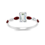 Load image into Gallery viewer, petite-marquise-ruby-emerald-cut-engagement-ring-in-FD9939EMRGRUDR-NL-WG