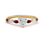 Load image into Gallery viewer, petite-marquise-ruby-heart-shaped-engagement-ring-in-FD9939HTRGRUDR-NL-YG
