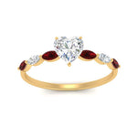 Load image into Gallery viewer, petite-marquise-ruby-heart-shaped-engagement-ring-in-FD9939HTRGRUDR-NL-YG
