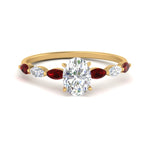 Load image into Gallery viewer, petite-marquise-ruby-oval-shaped-engagement-ring-in-FD-9939OVRGRUDR-NL-YG