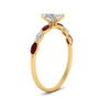 Load image into Gallery viewer, petite-marquise-ruby-radiant-cut-engagement-ring-in-FD9939RARGRUDR-NL-YG