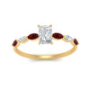 Load image into Gallery viewer, petite-marquise-ruby-radiant-cut-engagement-ring-in-FD9939RARGRUDR-NL-YG