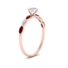 Load image into Gallery viewer, petite-marquise-ruby-round-cut-engagement-ring-in-FD9939RORGRUDR-NL-RG