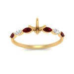 Load image into Gallery viewer, petite-marquise-ruby-semi-mount-engagement-ring-in-FD-9939SMRGRUDR-NL-YG
