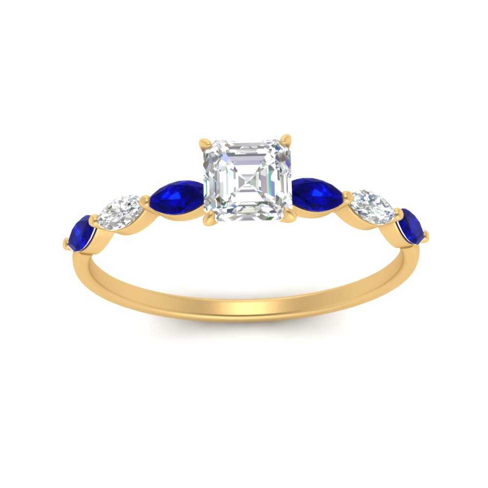 petite-marquise-sapphire-asscher-cut-engagement-ring-in-FD9939ASRGSABL-NL-YG