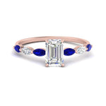 Load image into Gallery viewer, petite-marquise-sapphire-emerald-cut-engagement-ring-in-FD9939EMRGSABL-NL-RG