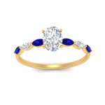 Load image into Gallery viewer, petite-marquise-sapphire-oval-shaped-engagement-ring-in-FD-9939OVRGSABL-NL-YG
