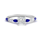 Load image into Gallery viewer, petite-marquise-sapphire-princess-cut-engagement-ring-in-FD9939PRRGSABL-NL-WG
