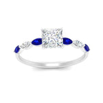 Load image into Gallery viewer, petite-marquise-sapphire-princess-cut-engagement-ring-in-FD9939PRRGSABL-NL-WG
