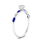 Load image into Gallery viewer, petite-marquise-sapphire-round-cut-engagement-ring-in-FD9939RORGSABL-NL-WG