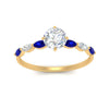 Load image into Gallery viewer, petite-marquise-sapphire-round-cut-engagement-ring-in-FD9939RORGSABL-NL-YG