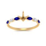 Load image into Gallery viewer, petite-marquise-sapphire-semi-mount-engagement-ring-in-FD-9939SMRGSABL-NL-YG