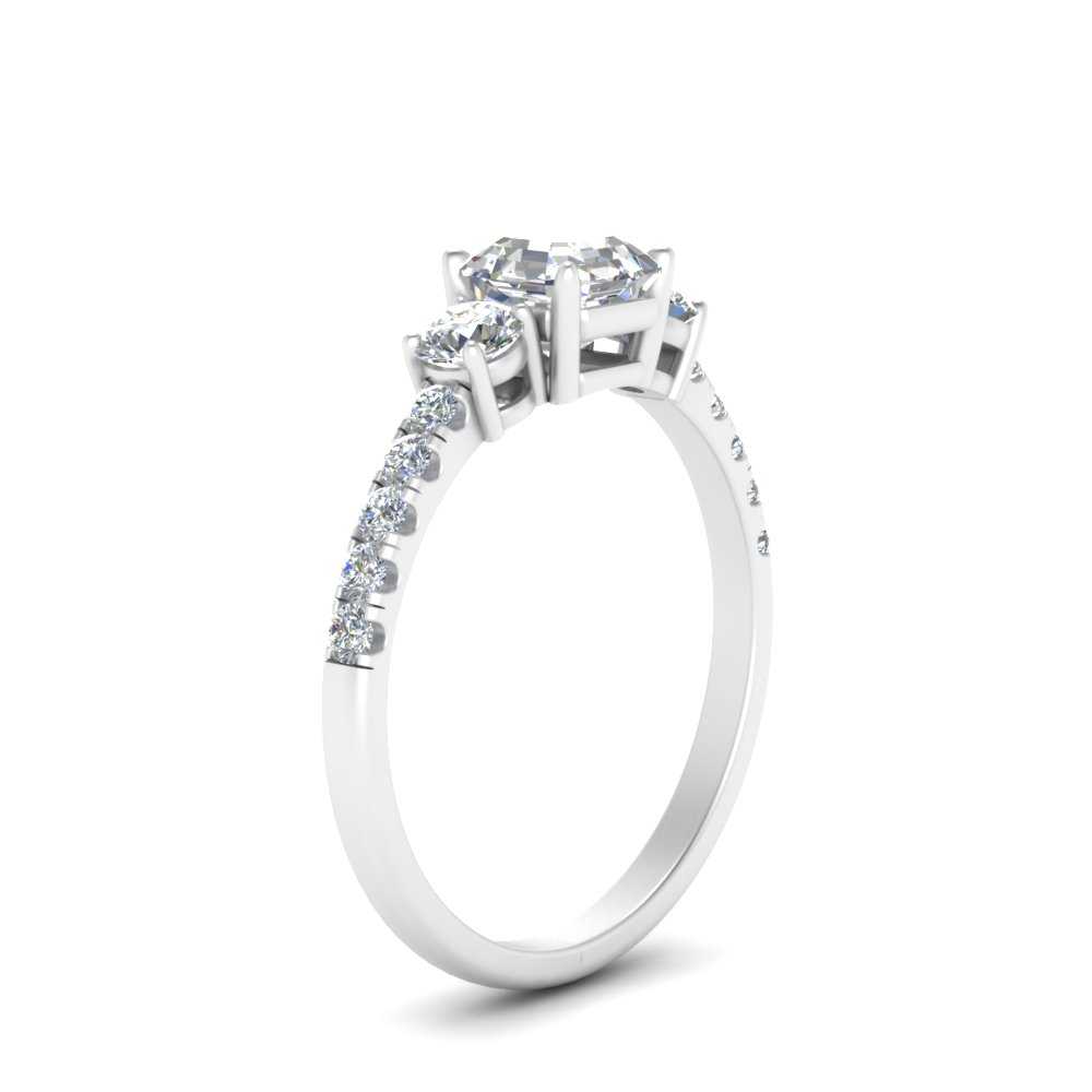 petite-micropave-asscher-cut-three-stone-diamond-engagement-ring-in-white-gold-FD9383ASR-NL-WG