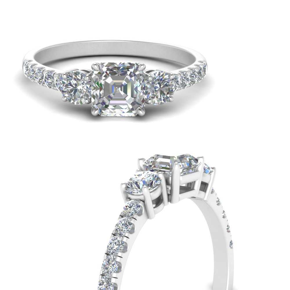 petite-micropave-asscher-cut-three-stone-diamond-engagement-ring-in-white-gold-FD9383ASR-NL-WG