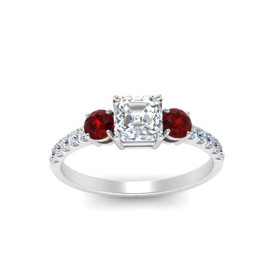 petite-micropave-asscher-cut-three-stone-diamond-engagement-ring-with-ruby-in-white-gold-FD9383ASRGRUDR-NL-WG