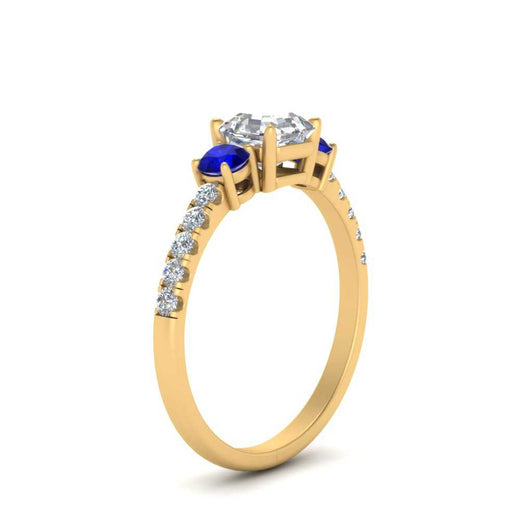 petite-micropave-asscher-cut-three-stone-diamond-engagement-ring-with-sapphire-in-yellow-gold-FD9383ASRGSABL-NL-YG