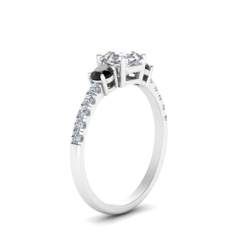 petite-micropave-asscher-cut-three-stone-engagement-ring-with-black-diamond-in-white-gold-FD9383ASRGBLACK-NL-WG