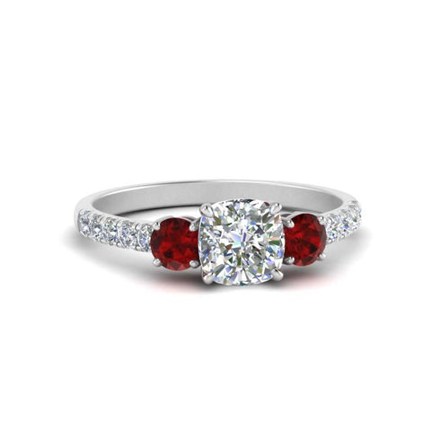 petite-micropave-cushion-cut-three-stone-diamond-engagement-ring-with-ruby-in-white-gold-FD9383CURGRUDR-NL-WG