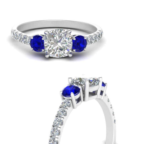 petite-micropave-cushion-cut-three-stone-diamond-engagement-ring-with-sapphire-in-white-gold-FD9383CURGSABL-NL-WG