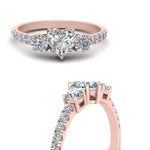 Load image into Gallery viewer, petite-micropave-heart-shaped-three-stone-diamond-engagement-ring-in-rose-gold-FD9383HTR-NL-RG
