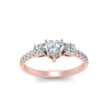 Load image into Gallery viewer, petite-micropave-heart-shaped-three-stone-diamond-engagement-ring-in-rose-gold-FD9383HTR-NL-RG