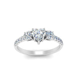 Load image into Gallery viewer, petite-micropave-heart-shaped-three-stone-diamond-engagement-ring-in-white-gold-FD9383HTR-NL-WG