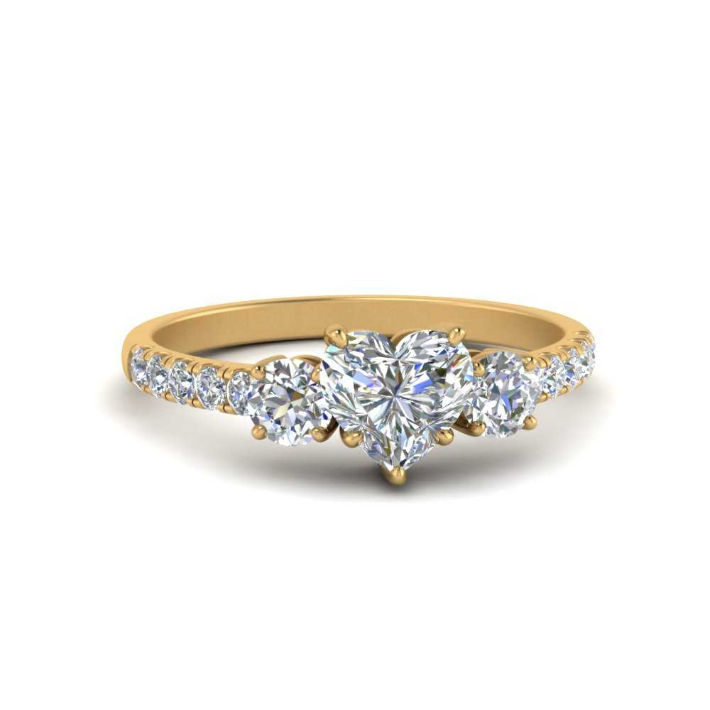 petite-micropave-heart-shaped-three-stone-diamond-engagement-ring-in-yellow-gold-FD9383HTR-NL-YG