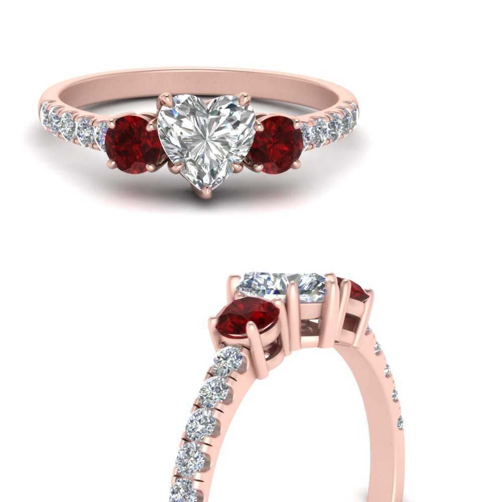 petite-micropave-heart-shaped-three-stone-diamond-engagement-ring-with-ruby-in-rose-gold-FD9383HTRGRUDR-NL-RG
