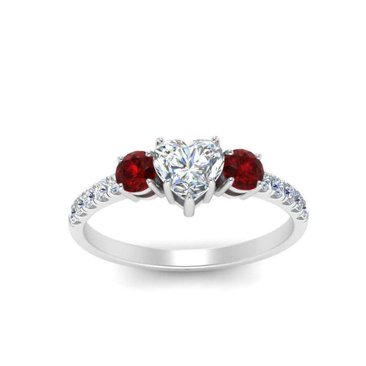 petite-micropave-heart-shaped-three-stone-diamond-engagement-ring-with-ruby-in-white-gold-FD9383HTRGRUDR-NL-WG