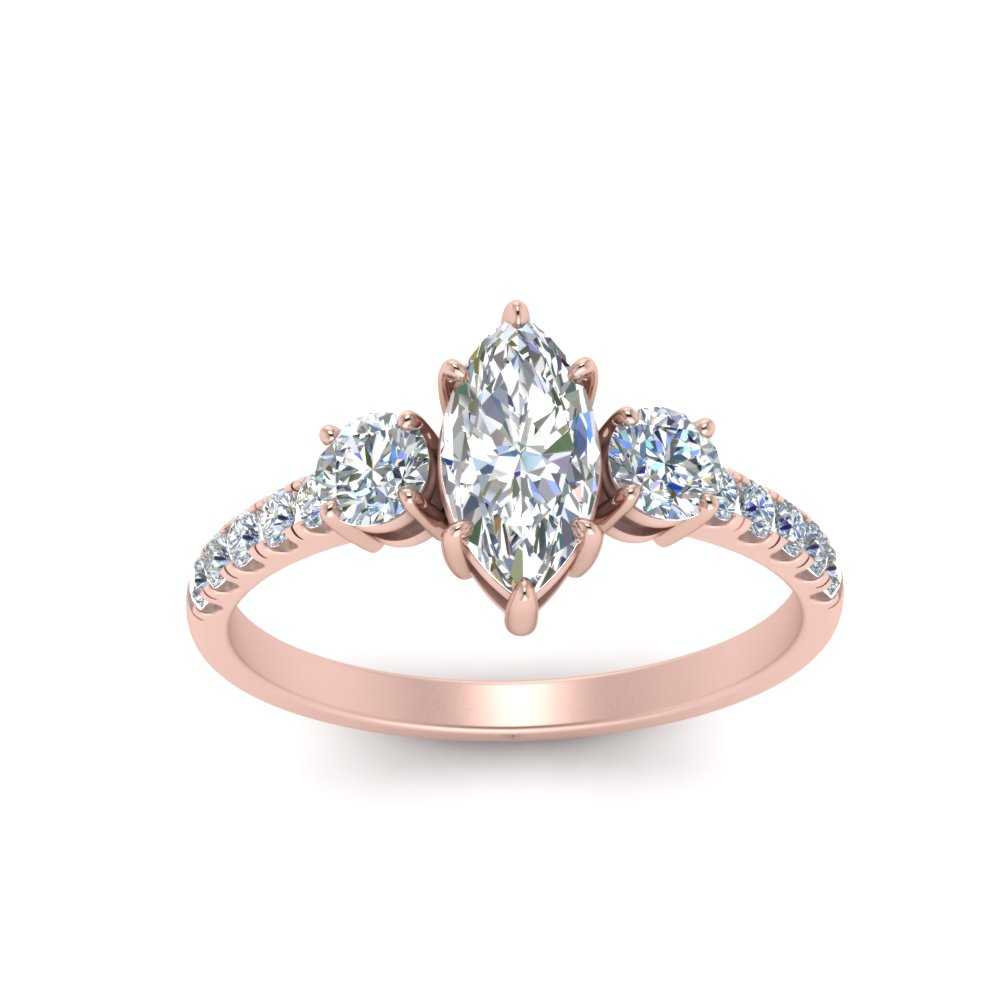 petite-micropave-marquise-cut-three-stone-diamond-engagement-ring-in-rose-gold-FD9383MQR-NL-RG