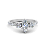 Load image into Gallery viewer, petite-micropave-marquise-cut-three-stone-diamond-engagement-ring-in-white-gold-FD9383MQR-NL-WG
