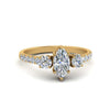 Load image into Gallery viewer, petite-micropave-marquise-cut-three-stone-diamond-engagement-ring-in-yellow-gold-FD9383MQR-NL-YG