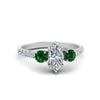 Load image into Gallery viewer, petite-micropave-marquise-cut-three-stone-diamond-engagement-ring-with-emerald-in-white-gold-FD9383MQRGEMGR-NL-WG