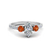 Load image into Gallery viewer, petite-micropave-marquise-cut-three-stone-diamond-engagement-ring-with-orange-sapphire-in-white-gold-FD9383MQRGSAOR-NL-WG