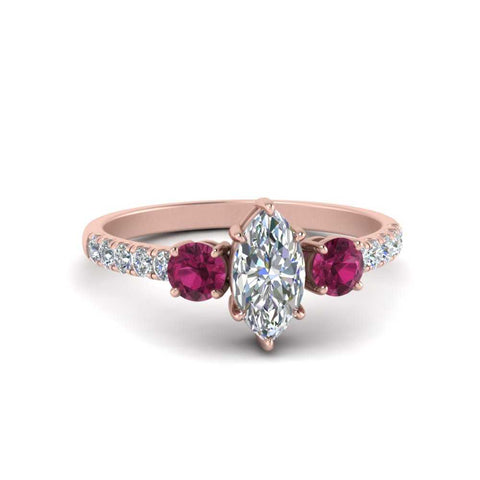 petite-micropave-marquise-cut-three-stone-diamond-engagement-ring-with-pink-sapphire-in-rose-gold-FD9383MQRGSADRPI-NL-RG