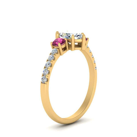 petite-micropave-marquise-cut-three-stone-diamond-engagement-ring-with-pink-sapphire-in-yellow-gold-FD9383MQRGSADRPI-NL-YG