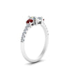 Load image into Gallery viewer, petite-micropave-marquise-cut-three-stone-diamond-engagement-ring-with-ruby-in-white-gold-FD9383MQRGRUDR-NL-WG
