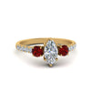 Load image into Gallery viewer, petite-micropave-marquise-cut-three-stone-diamond-engagement-ring-with-ruby-in-yellow-gold-FD9383MQRGRUDR-NL-YG