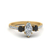 Load image into Gallery viewer, petite-micropave-marquise-cut-three-stone-engagement-ring-with-black-diamond-in-yellow-gold-FD9383MQRGBLACK-NL-YG