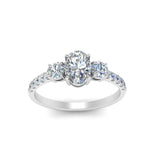 Load image into Gallery viewer, petite-micropave-oval-shaped-three-stone-diamond-engagement-ring-in-white-gold-FD9383OVR-NL-WG
